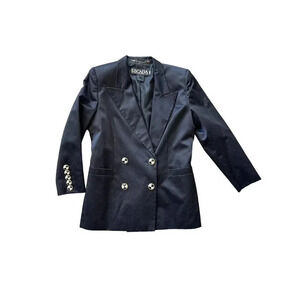 Escada By Margaretha Ley Women's black blazer Coat Size 40